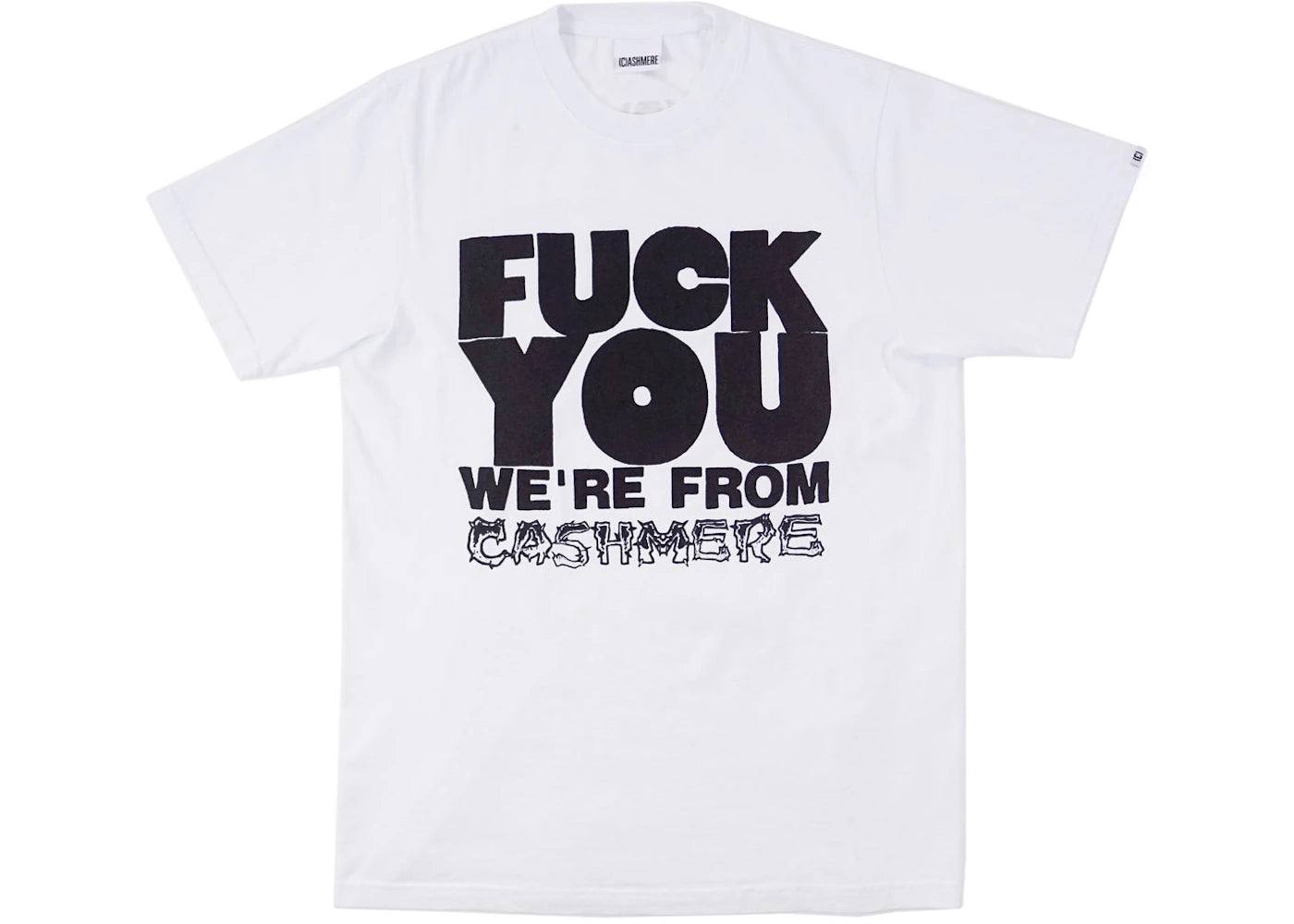 Cashmere Sound FU T-shirt White