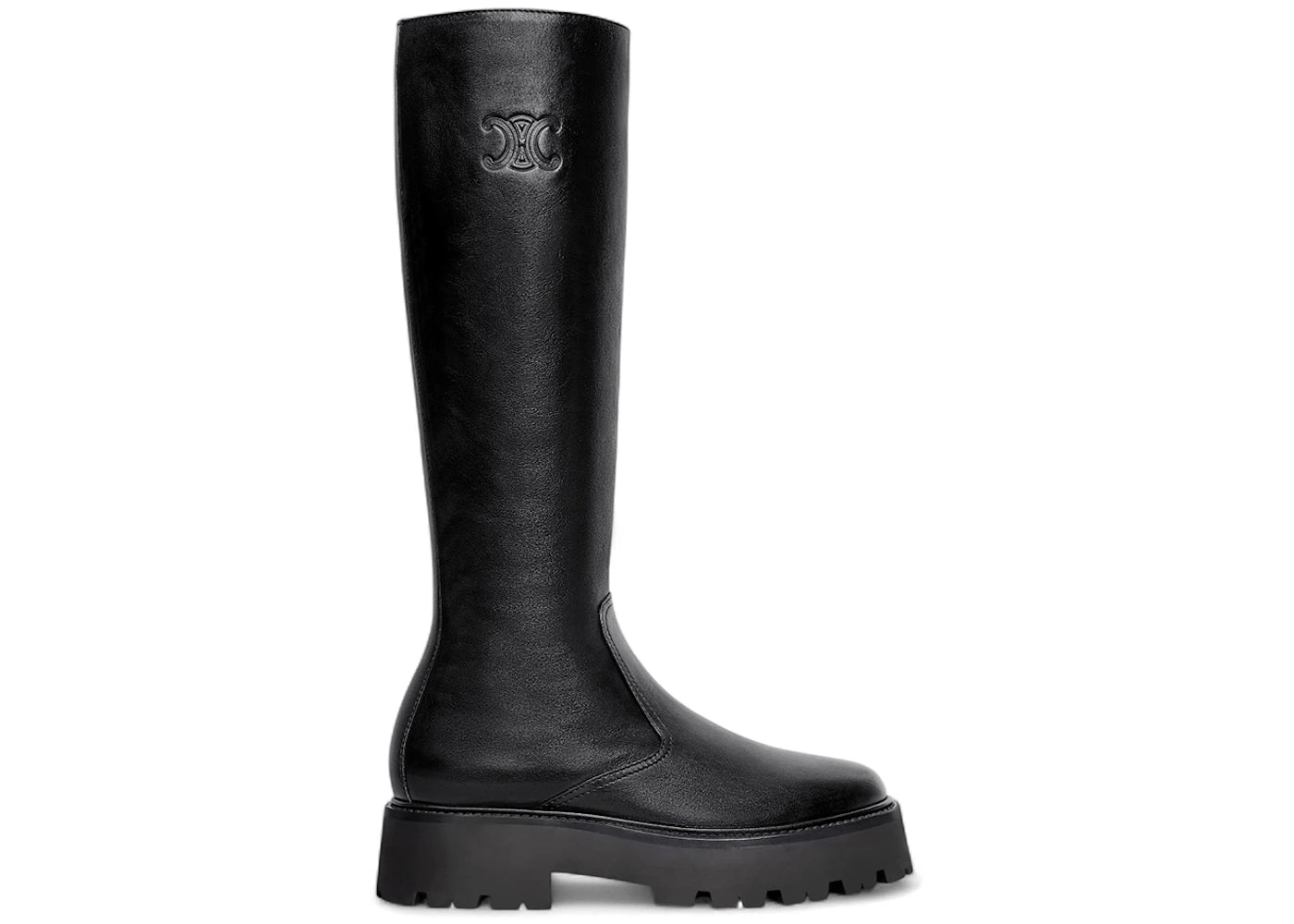 Celine Bulky Zipped Boots Black (Women's)