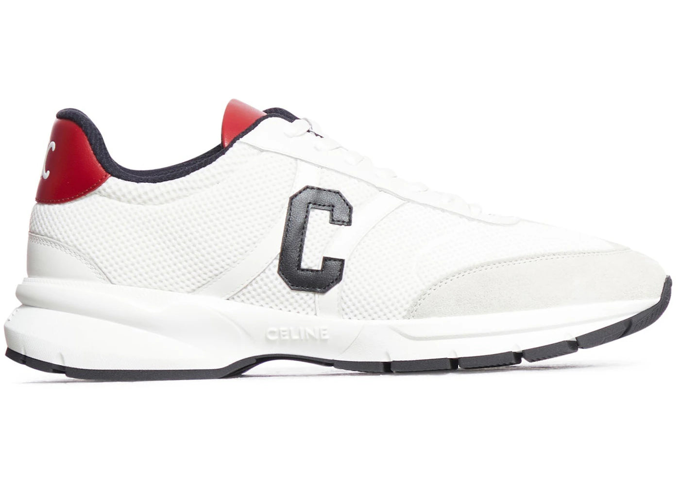 Celine CR-02 Low Optic White Black Red