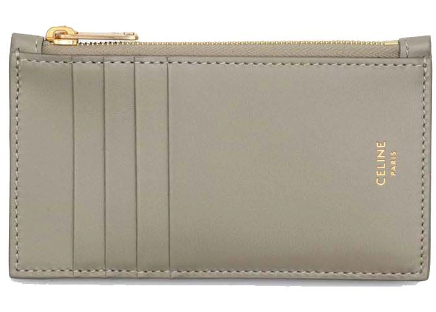 Celine Card Holder in Smooth Calfskin Tan