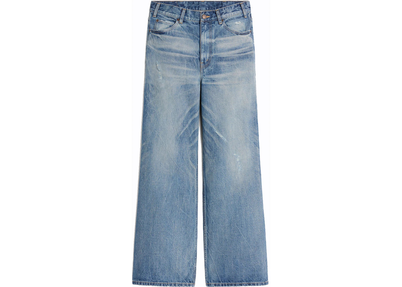 Celine Flared Surf Jeans Summer Dazed Wash Denim