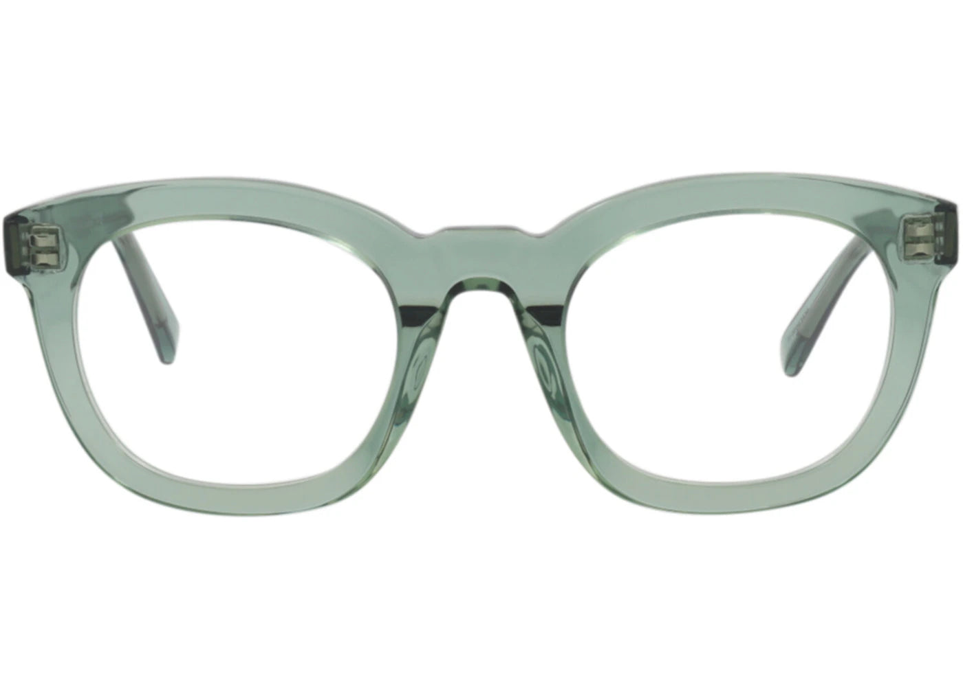 Celine Round-Frame Acetate Optical Frames Green Green Transparent (CL5004IN-48-093)
