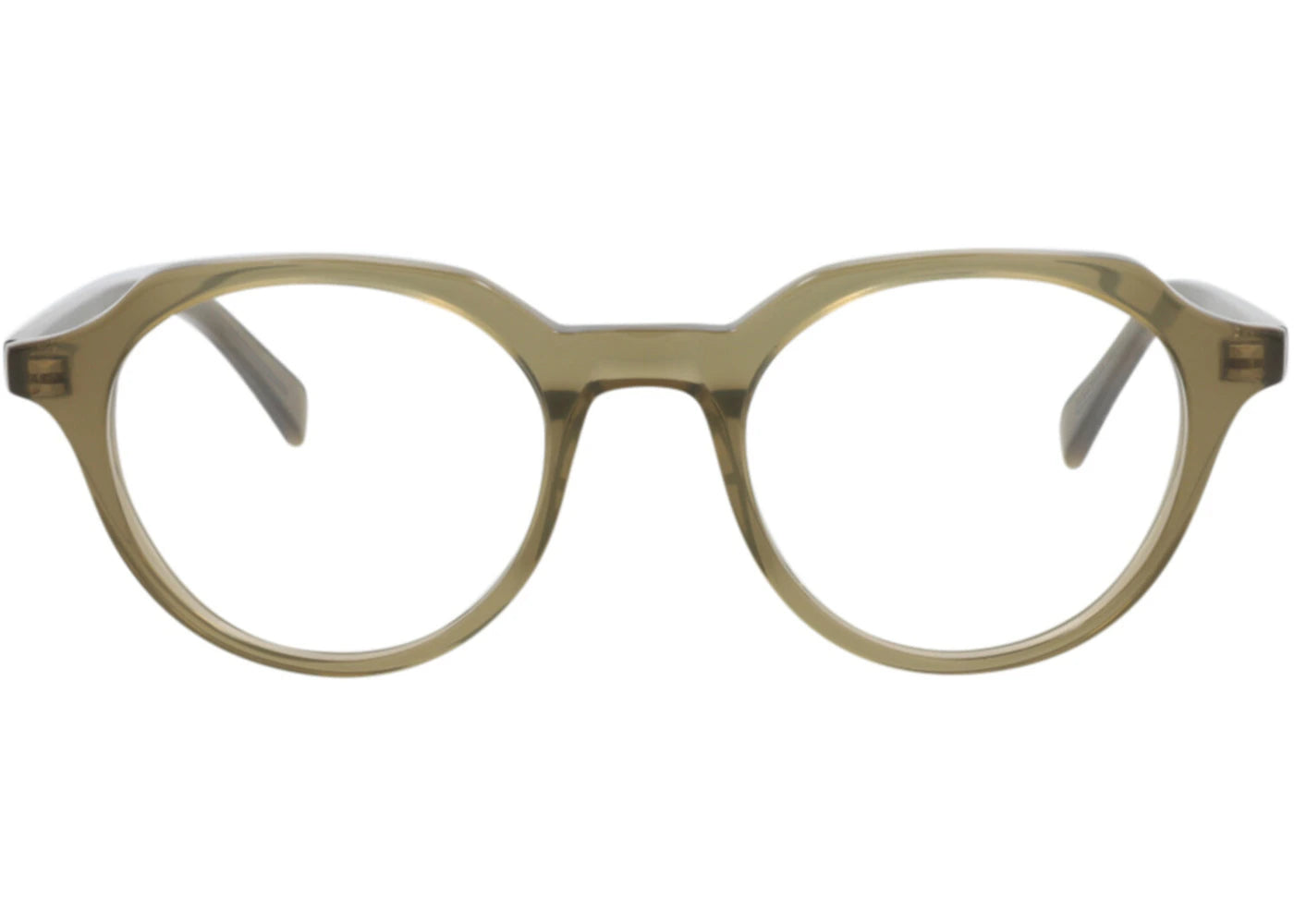 Celine Round-Frame Acetate Optical Frames Green Green Transparent (CL50062I-49-098)