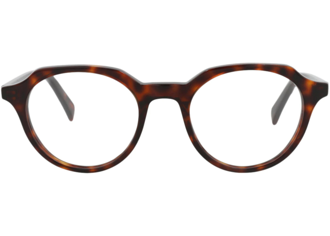 Celine Round-Frame Acetate Optical Frames Havana Havana Transparent (CL50062I-49-052)
