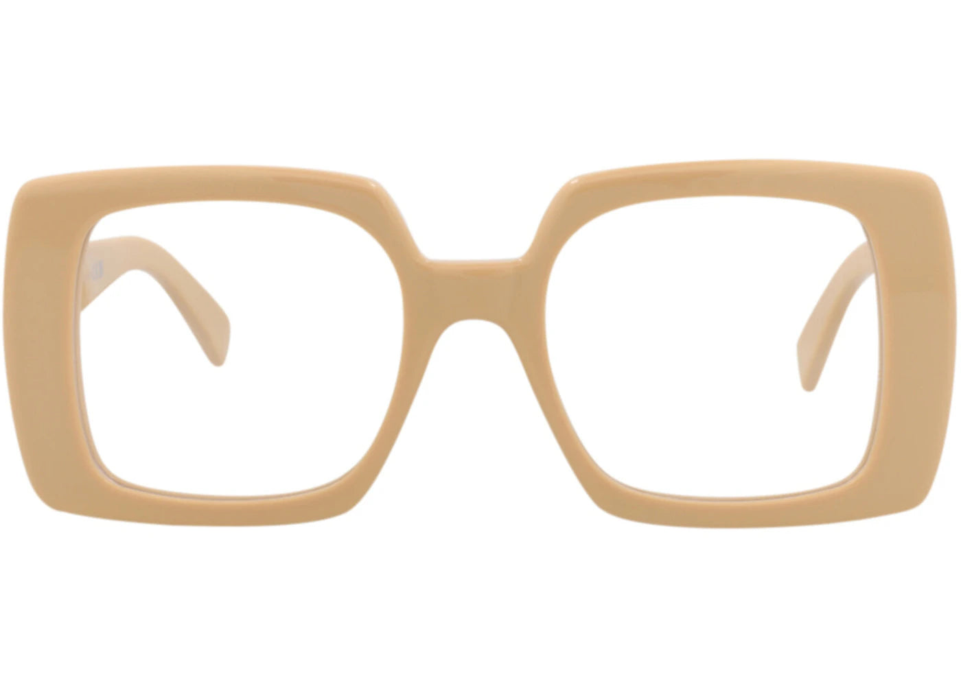 Celine Square-Frame Acetate Optical Frames Beige Beige Transparent (CL50121I-51-057)