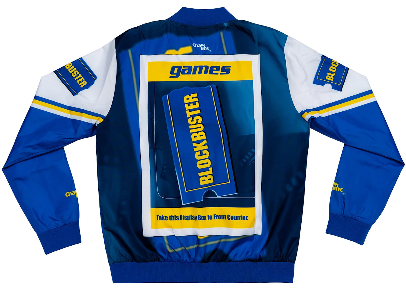 Chalk Line Blockbuster Retro Game Jacket Blue