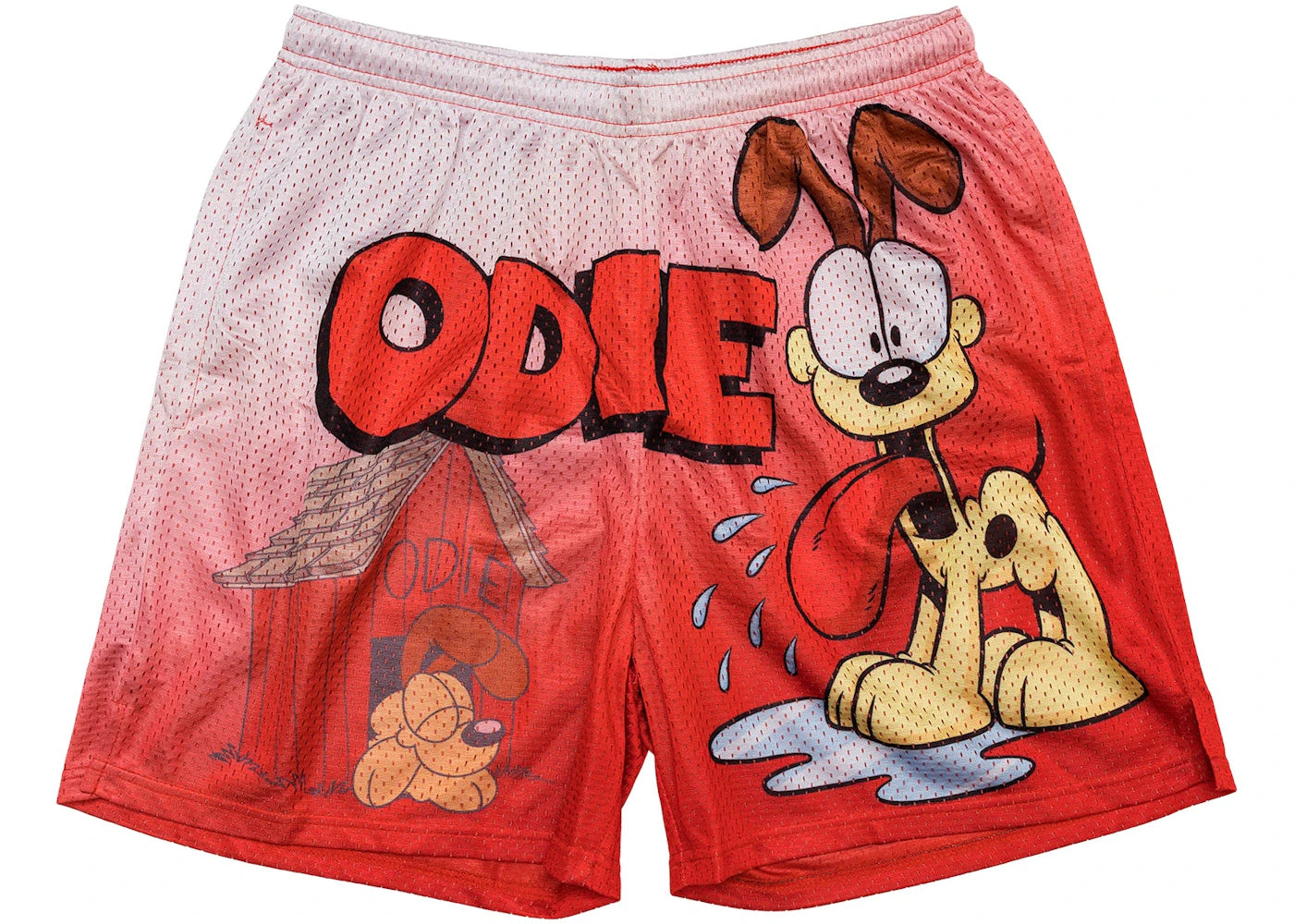 Chalk Line Odie Retro Garfield Shorts Red