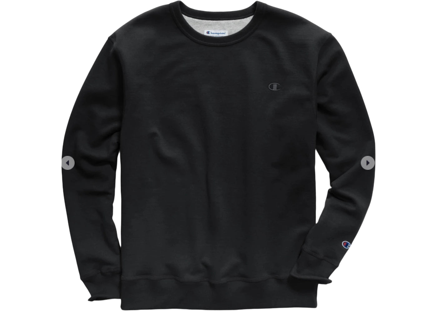 Champion Powerblend Crewneck Sweatshirt Black