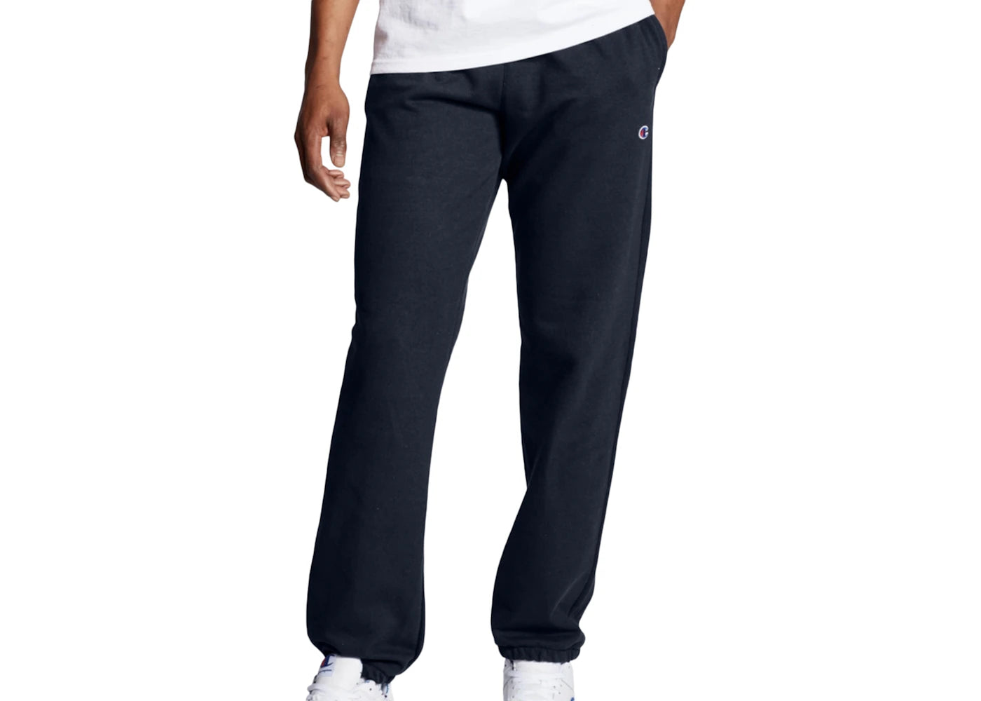 Champion Powerblend Relaxed Band Pants Navy
