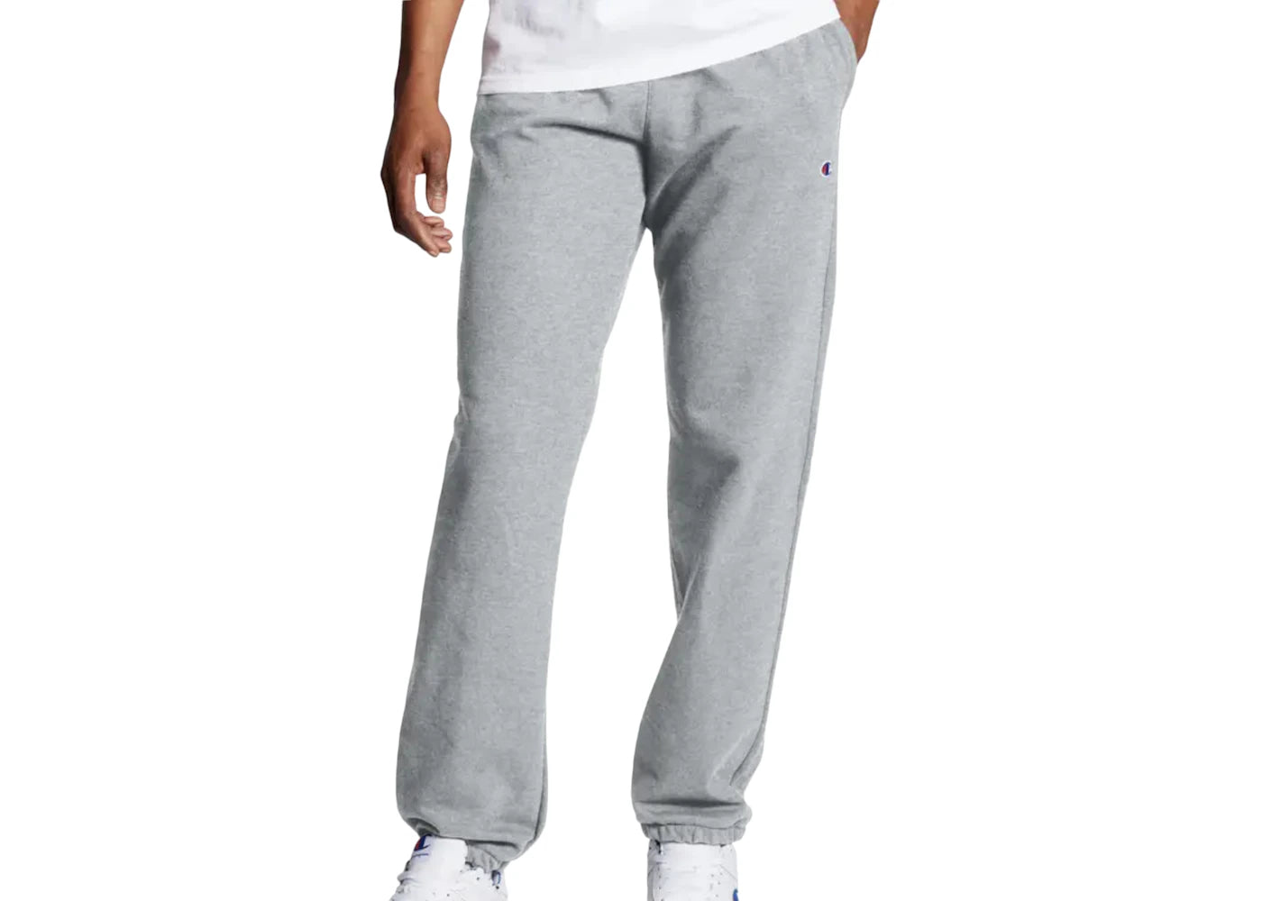 Champion Powerblend Relaxed Band Pants Oxford Grey