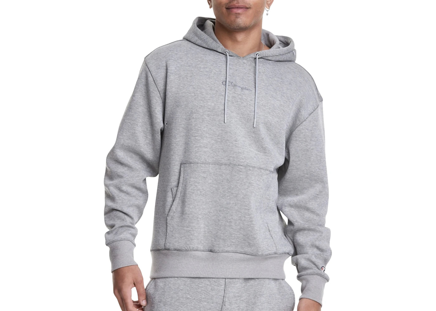 Champion Tech Weave Hoodie Oxford Grey