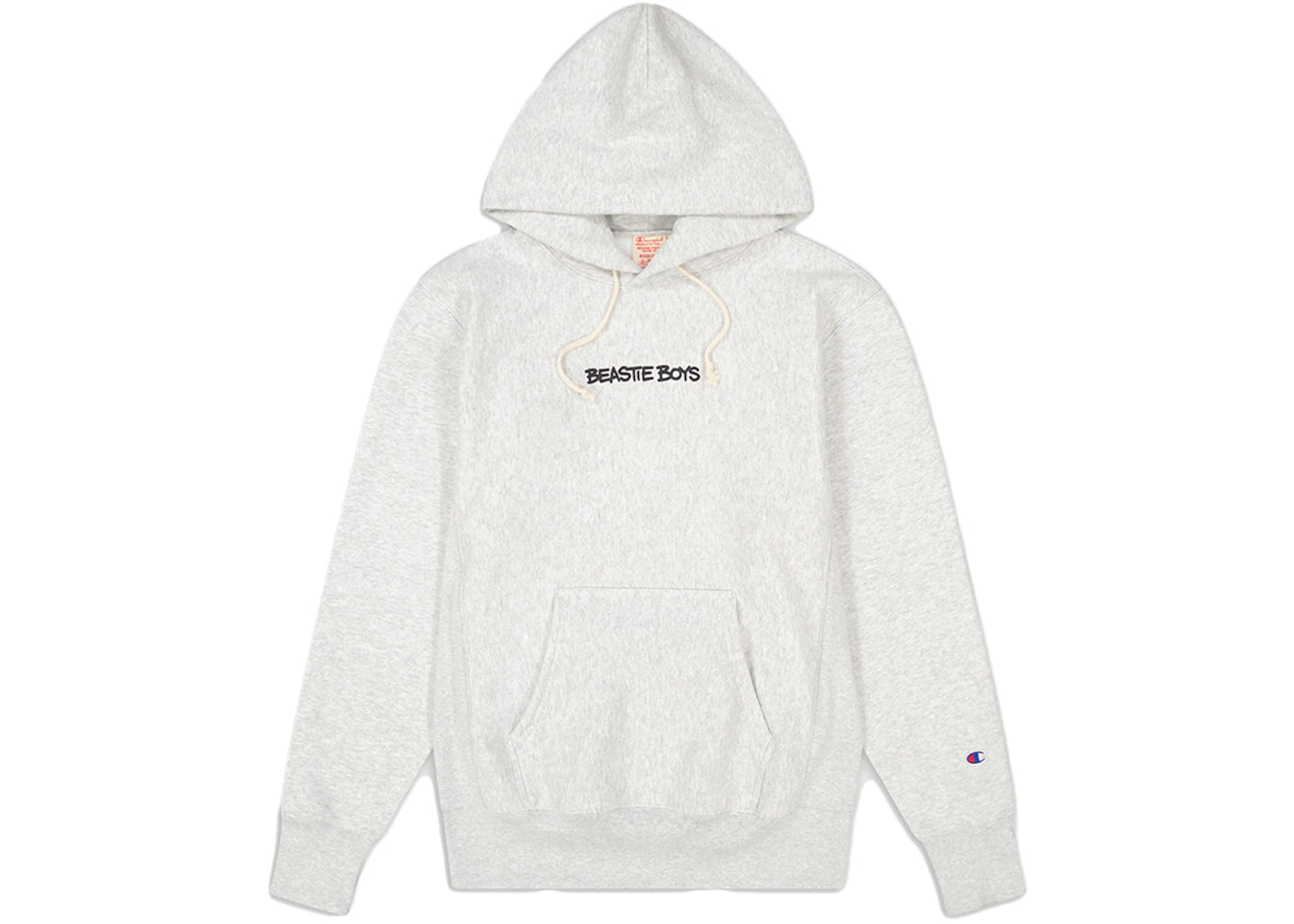 Champion x Beastie Boys x Eric Haze Check Your Head Reverse Weave Hoodie Oxford Grey