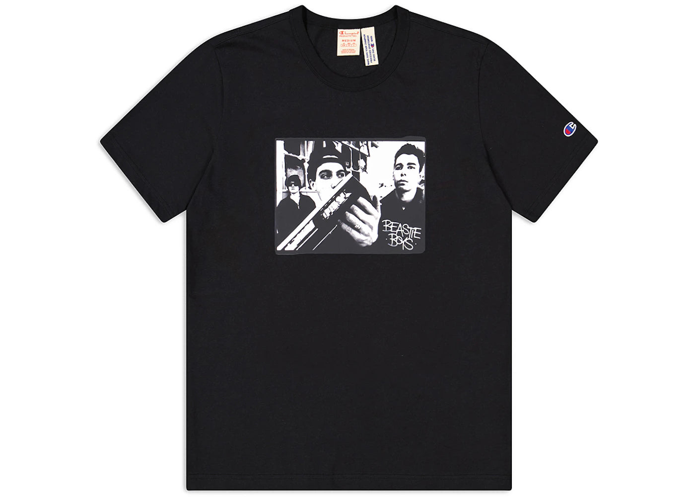 Champion x Beastie Boys x Eric Haze Photo T-Shirt Black