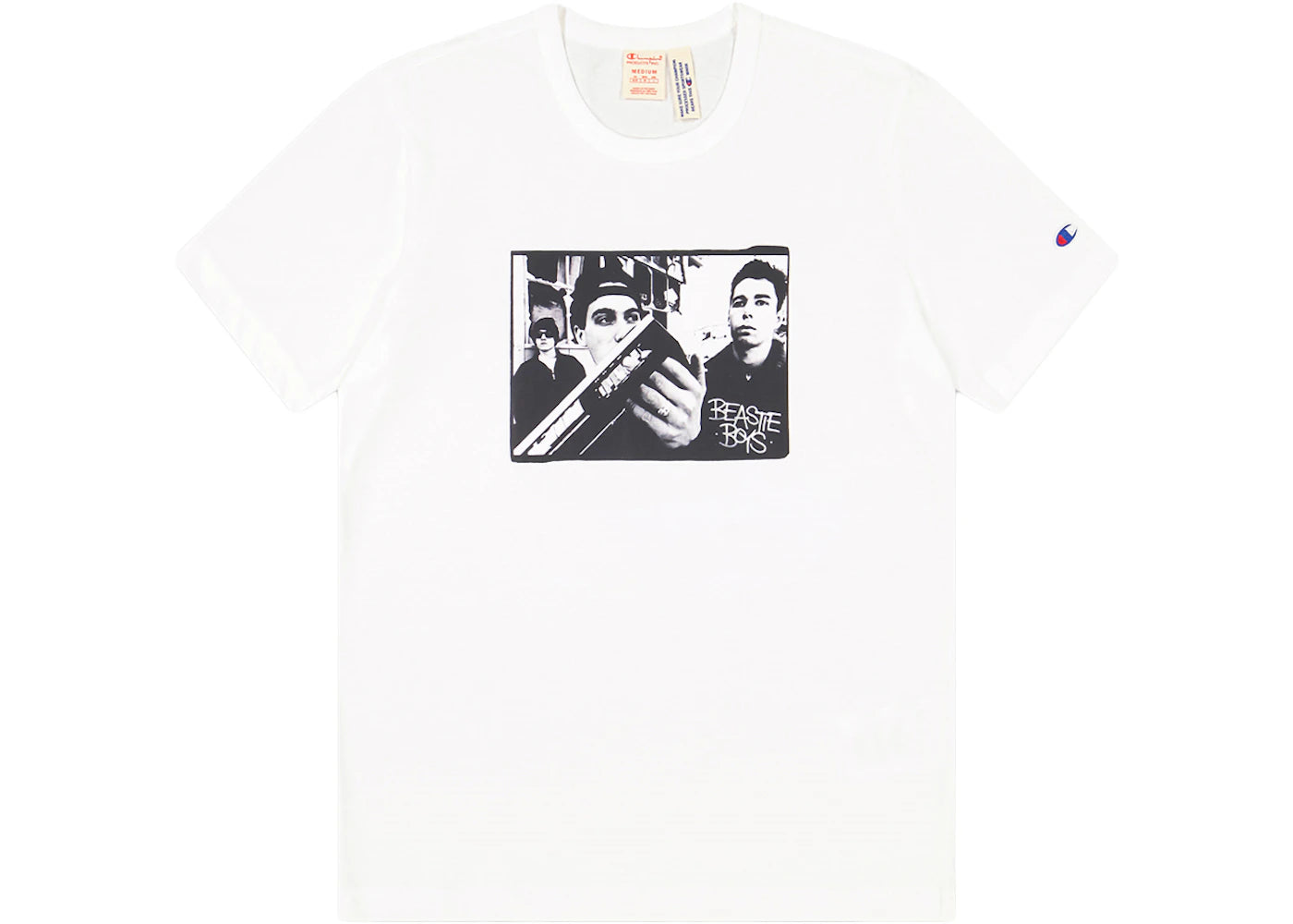 Champion x Beastie Boys x Eric Haze Photo T-Shirt White