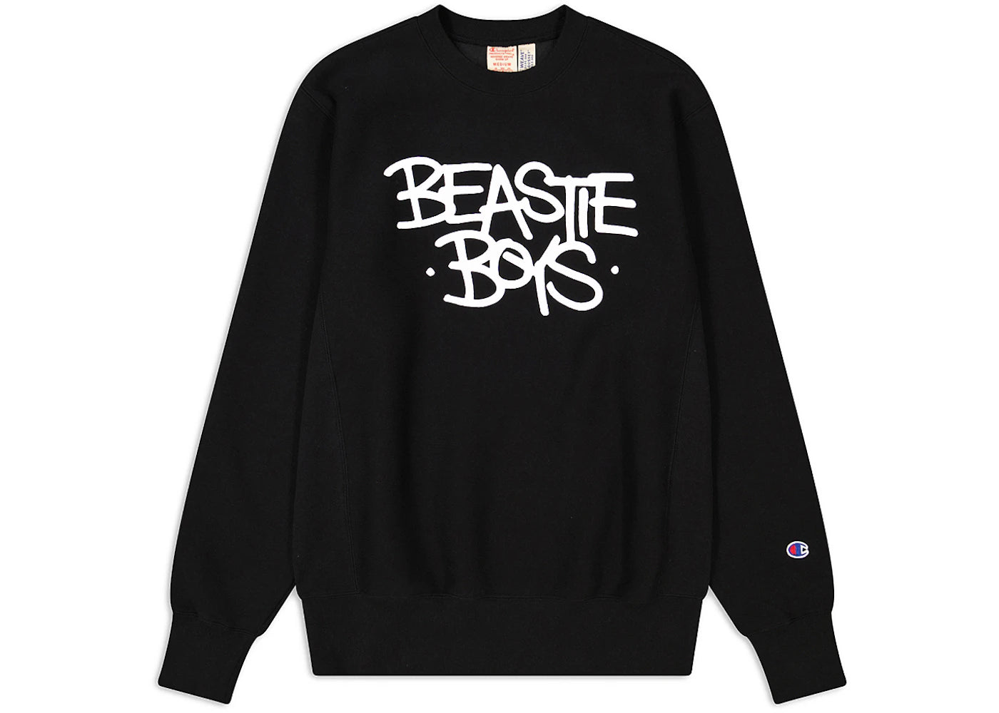 Champion x Beastie Boys x Eric Haze Reverse Weave Crewneck Sweatshirt Black