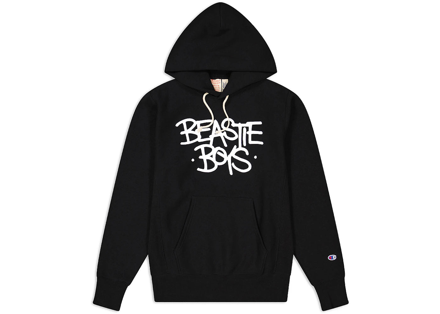 Champion x Beastie Boys x Eric Haze Reverse Weave Hoodie Black