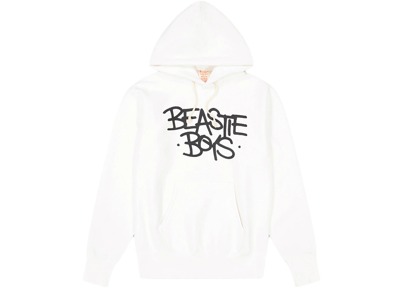 Champion x Beastie Boys x Eric Haze Reverse Weave Hoodie White