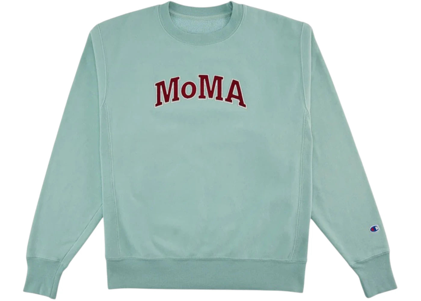 Champion x MoMA Edition Garment-Dyed Crewneck Sweatshirt Nimbus Green