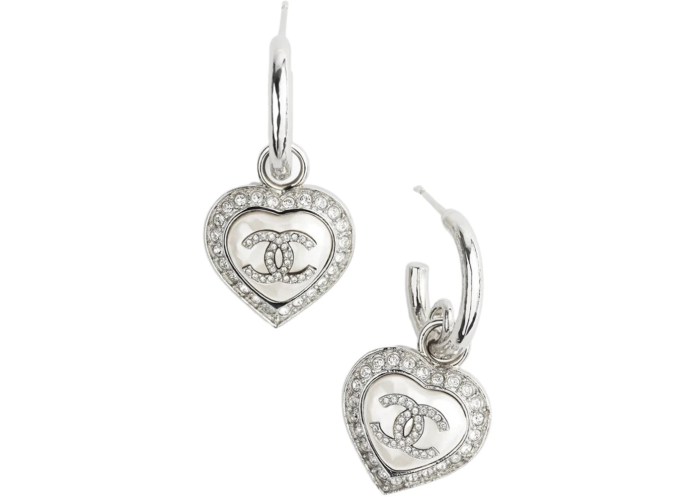Chanel Pendant Silver/Pearly White/Crystal (ABB630 B14143 NR575)