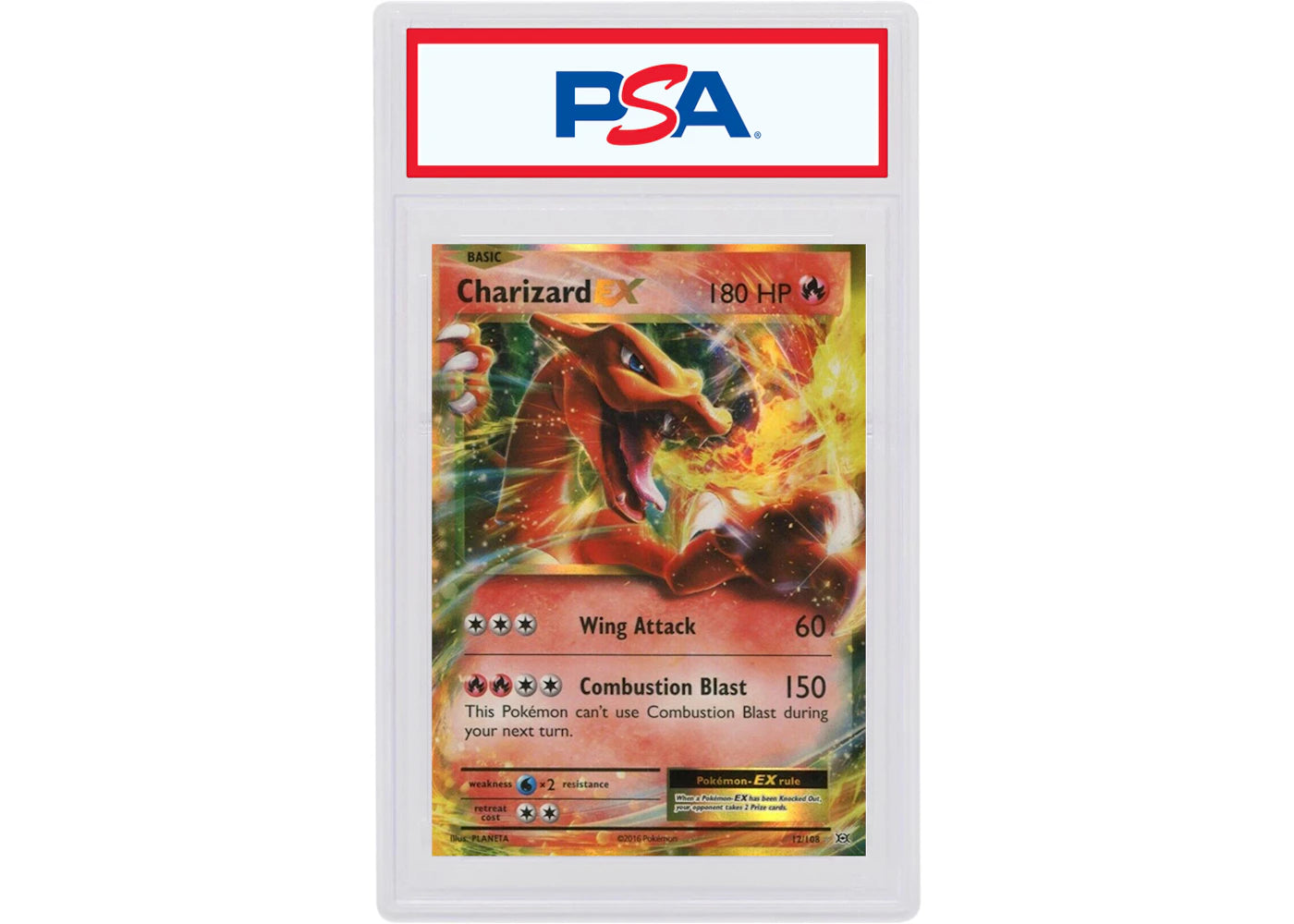 Charizard EX 2016 Pokemon XY Evolutions Holo #12 (PSA or BGS Graded)