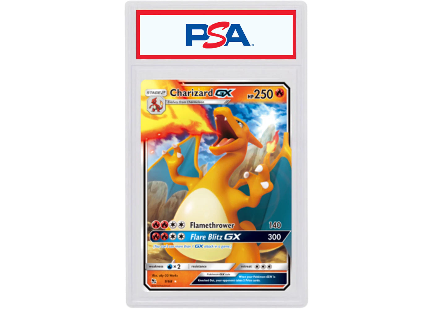 Charizard GX 2019 Pokemon TCG Sun & Moon Hidden Fates #9/68 (PSA or BGS Graded)