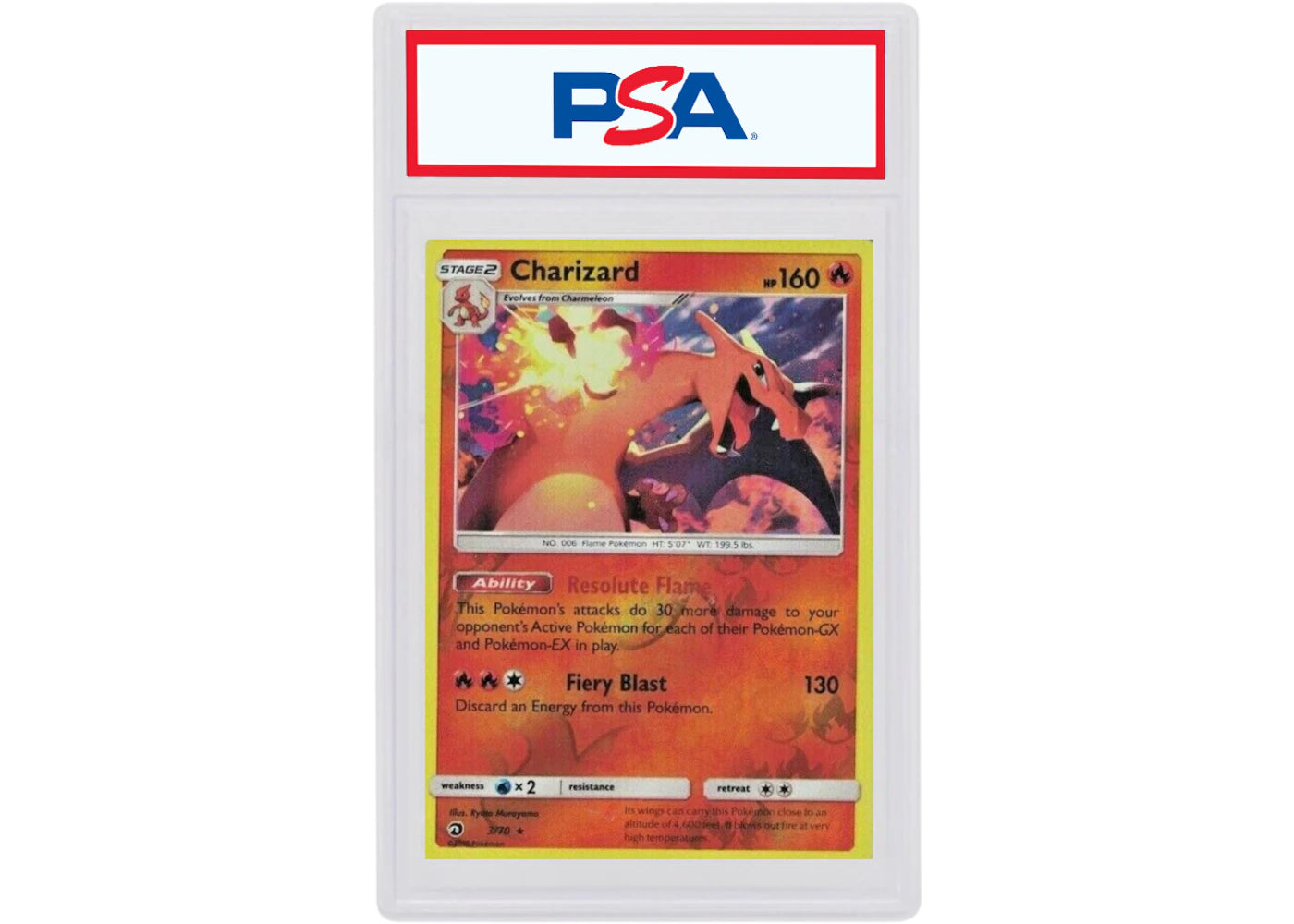 Charizard-Reverse Foil 2018 Pokemon TCG Sun & Moon Dragon Majesty #3/70