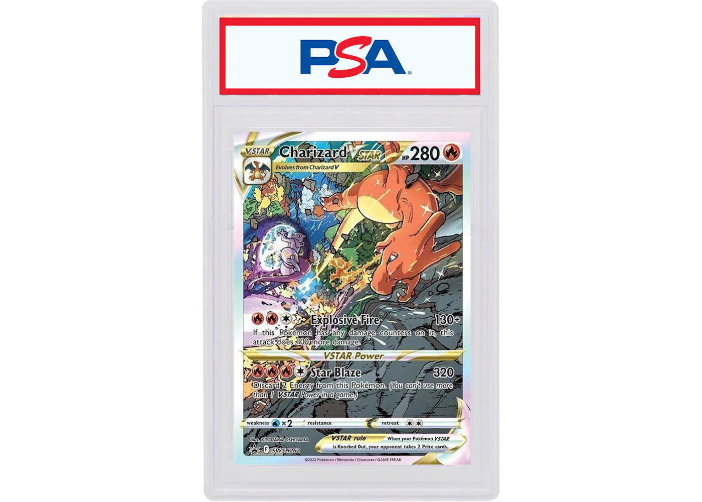 Charizard VSTAR 2022 Pokémon Sword & Shield Ultra Premium Collection - Charizard Full Art Promo SWSH#262 (PSA or BGS Graded)
