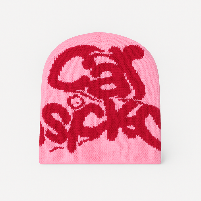 Carsicko World Beanie Pink