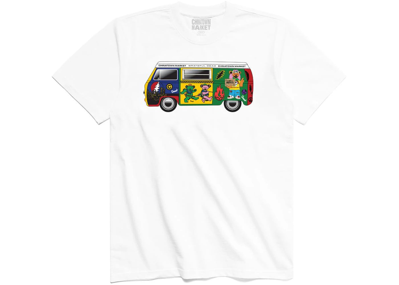 Market Grateful Dead Van T-shirt White