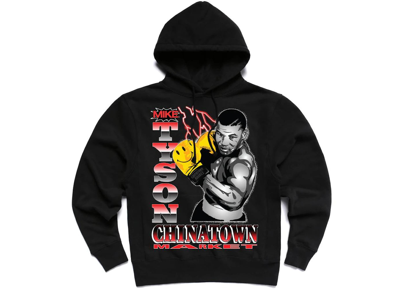 Market Tyson Smiley Hoodie Black