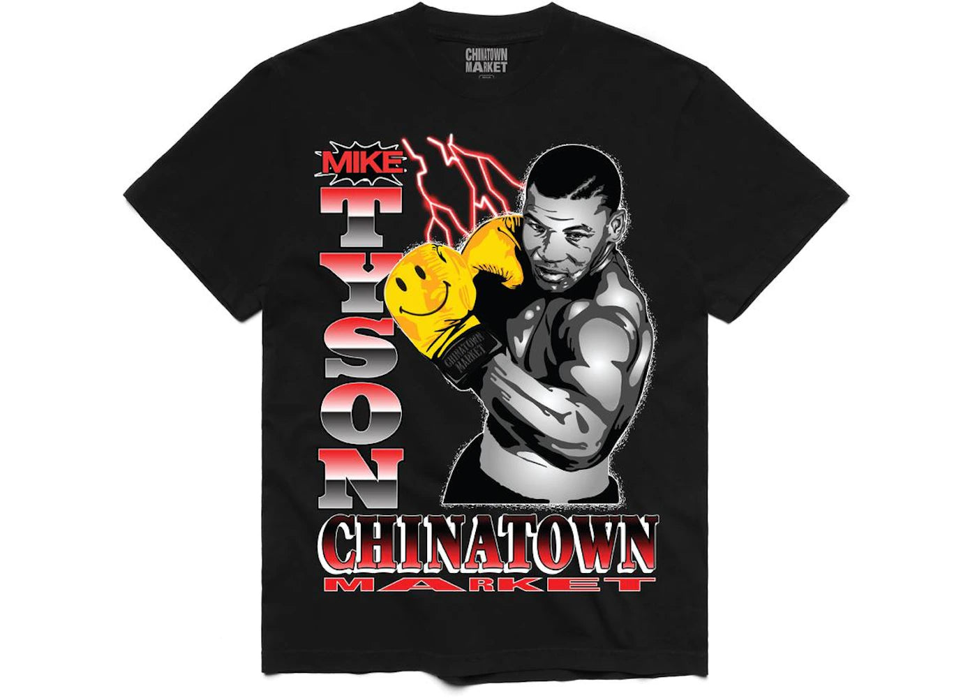 Market Tyson Smiley T-shirt Black