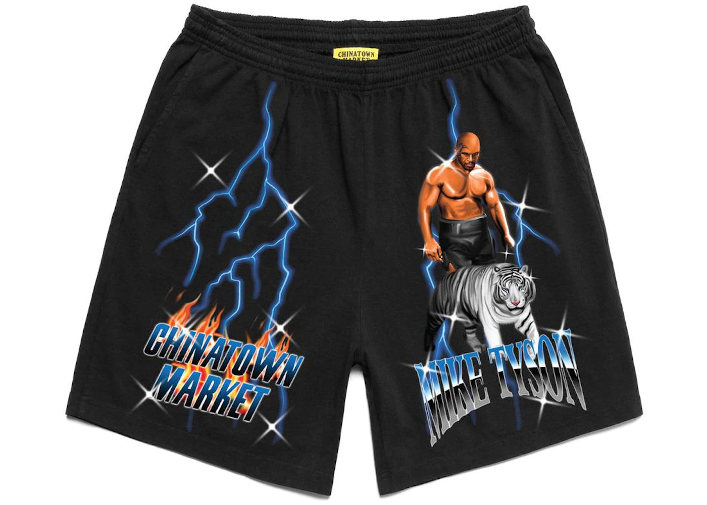 Market Tyson Tiger Shorts Black