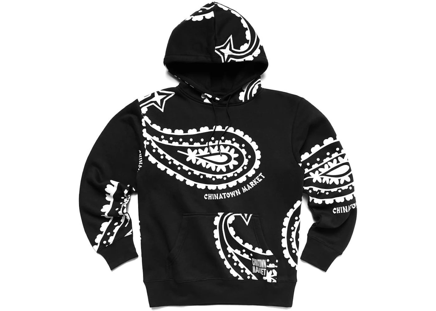 Market x YG 4hunnid Paisley Hoodie Black