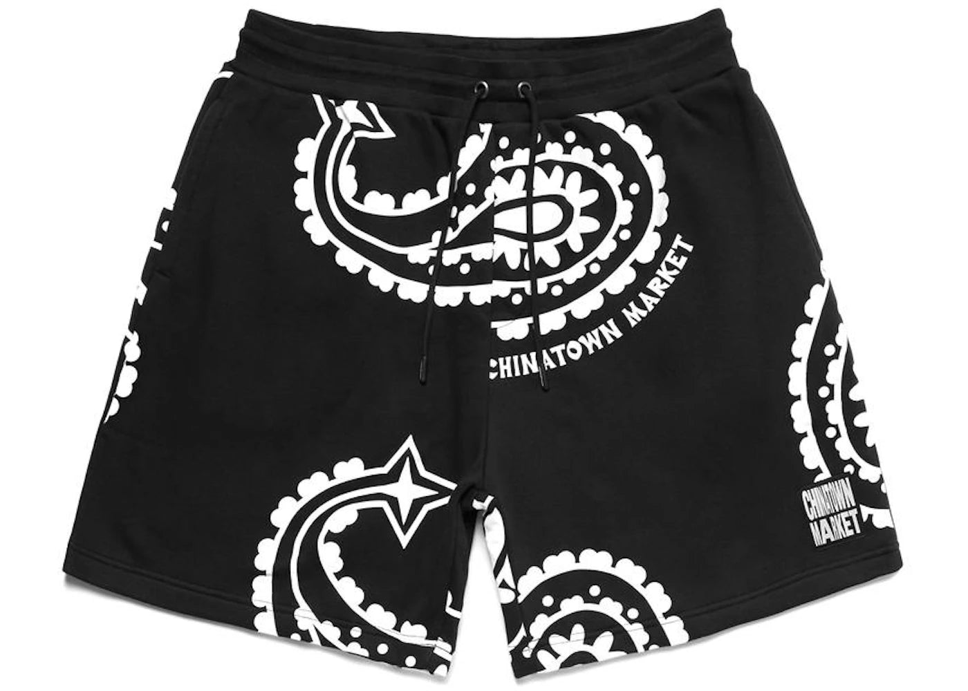 Market x YG 4hunnid Paisley Shorts Black
