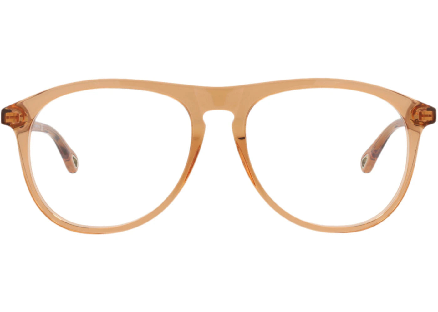 Chloe Aviator-Frame Bio Acetate Optical Frames Orange Orange Transparent (CH0010O-30009865-004)