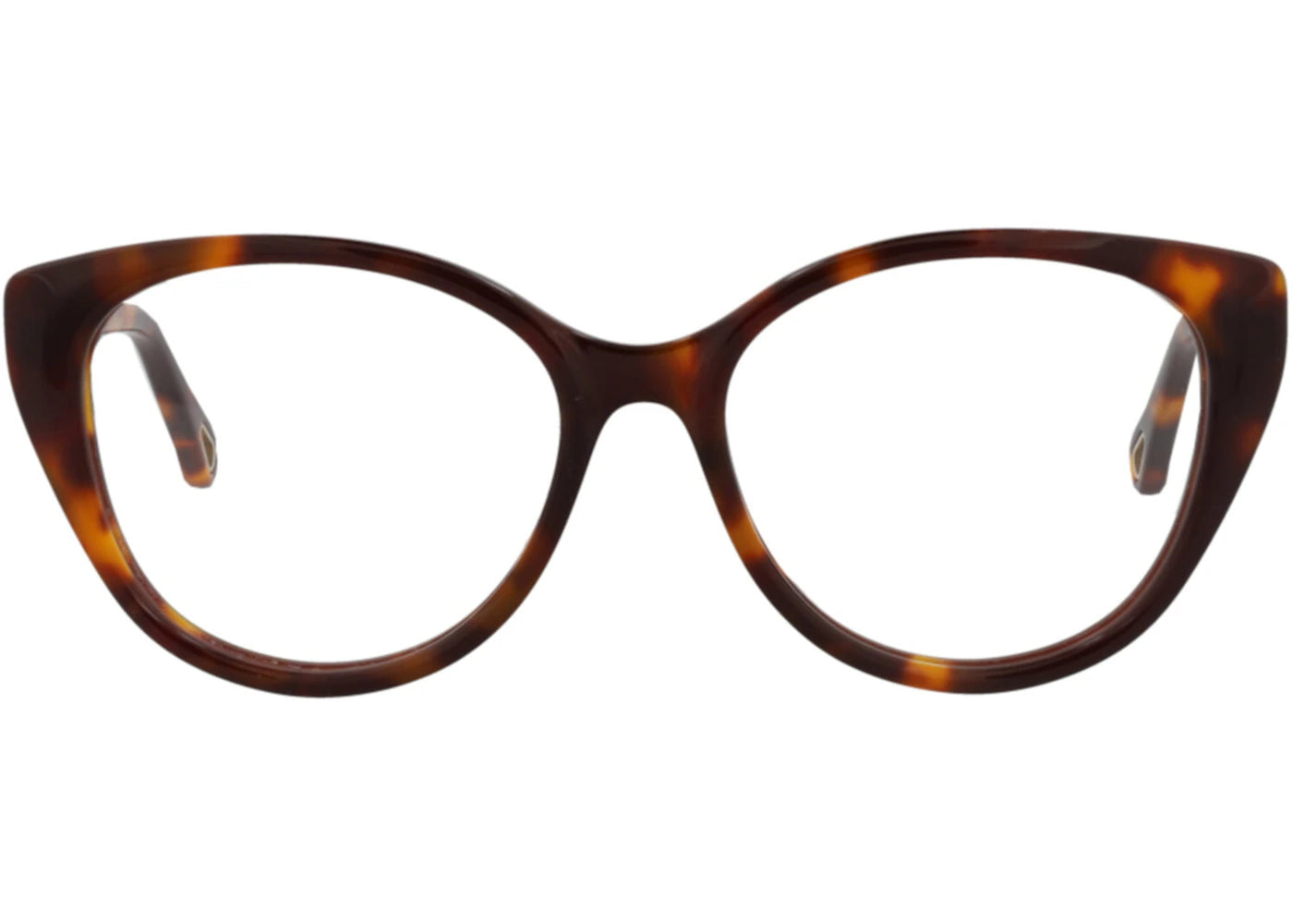 Chloe Cat Eye-Frame Bio Acetate Optical Frames Havana Havana Transparent (CH0052O-30011440-005)