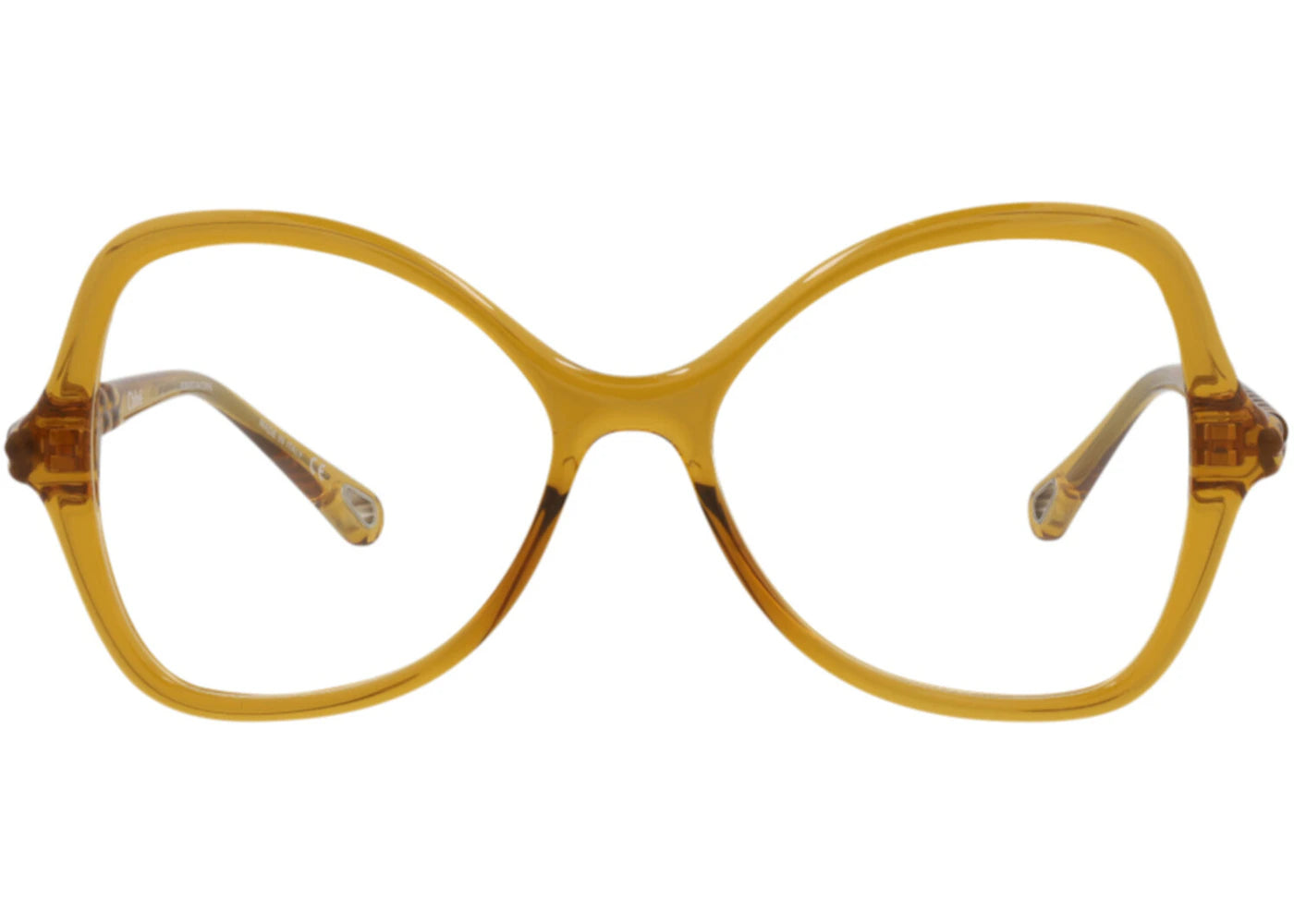 Chloe Cat Eye-Frame Bio Injection Optical Frames Yellow Yellow Transparent (CH0004O-30009824-003)