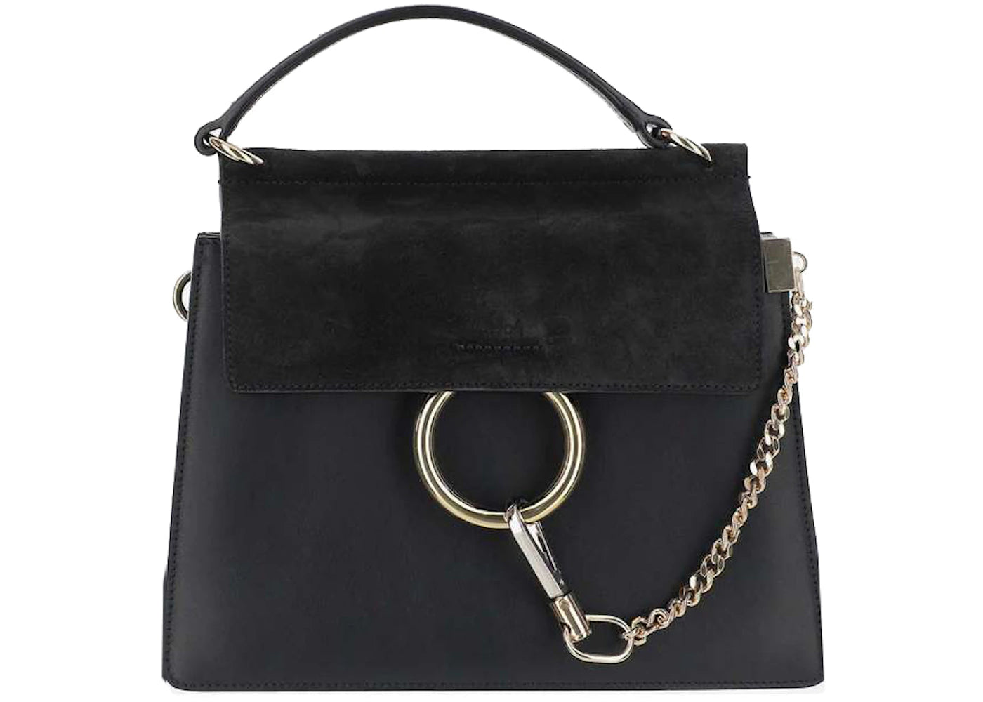 Chloe Faye Crossbody Bag Mini Black