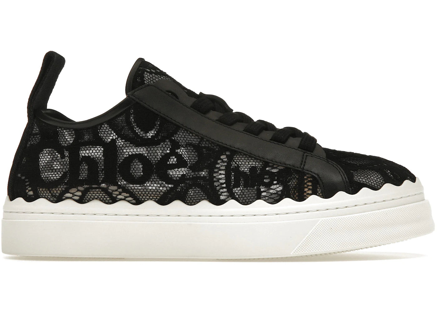 Chloe Lauren Lace Black (Women's)