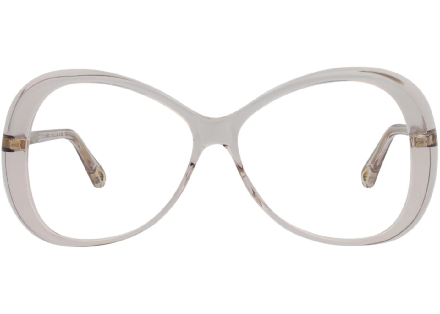 Chloe Round-Frame Bio Acetate Optical Frames Pink Pink Transparent (CH0011O-30009851-002)
