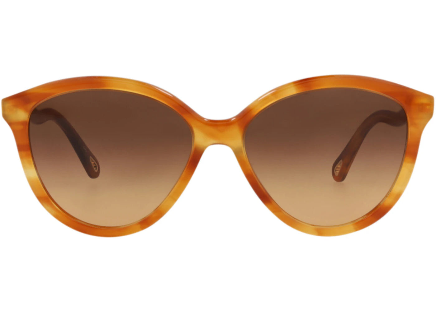 Chloe Round-Frame Bio Acetate Sunglasses Havana Havana Brown (CH0087S-30012393-002)
