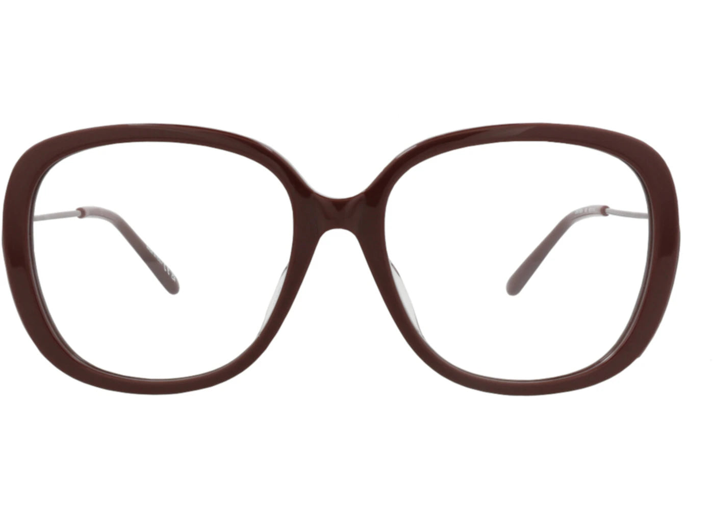 Chloe Round-Frame Recycled Acetate Optical Frames Brown Brown Transparent (CH0176OA-30014199-003)