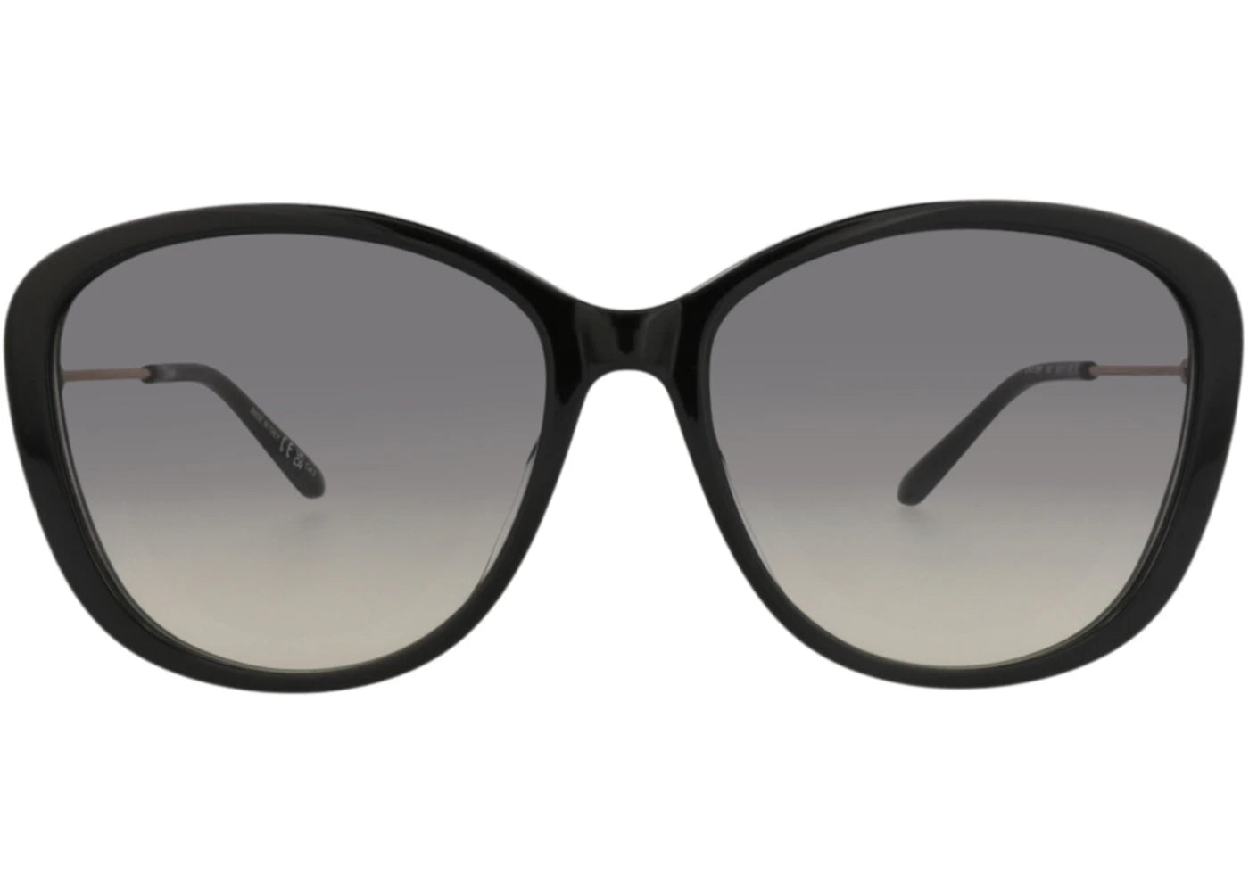 Chloe Round-Frame Recycled Acetate Sunglasses Black Gold Grey (CH0175SK-30014202-001)
