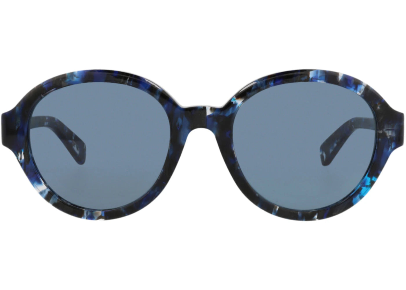 Chloe Round-Frame Recycled Acetate Sunglasses Blue Blue Blue (CH0156SK-30014195-003)