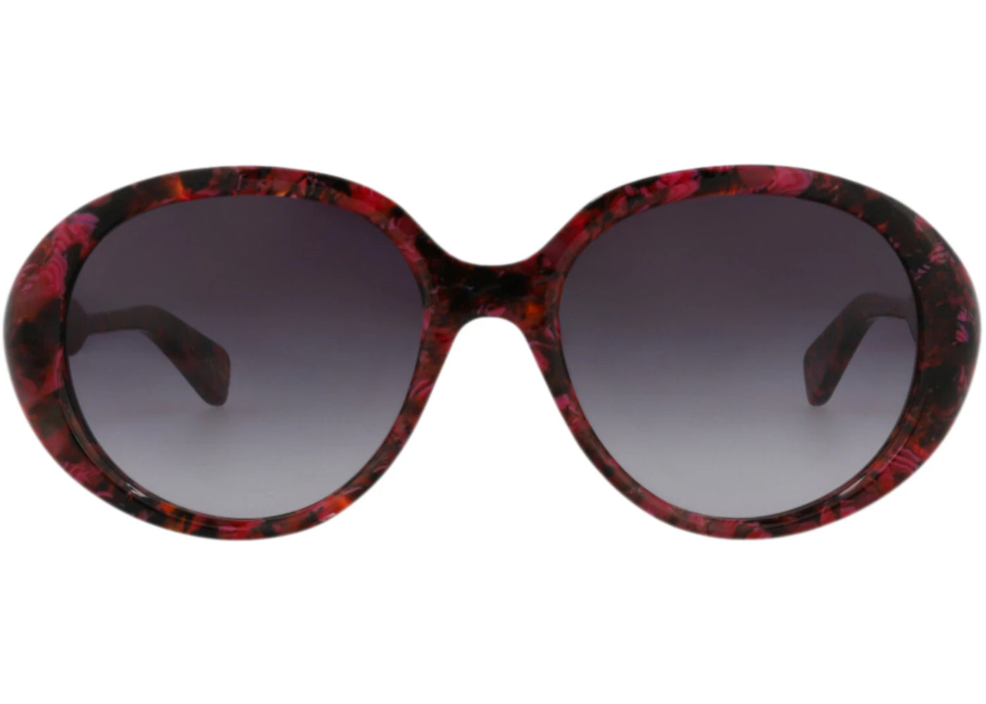 Chloe Round-Frame Recycled Acetate Sunglasses Havana Havana Grey (CH0221S-30015149-006)