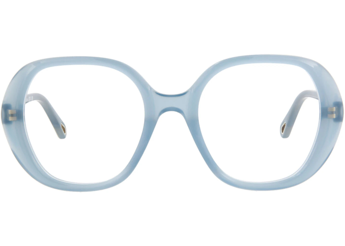 Chloe Square-Frame Bio Acetate Optical Frames Light Blue Light Blue Transparent (CH0053O-30011508-003)