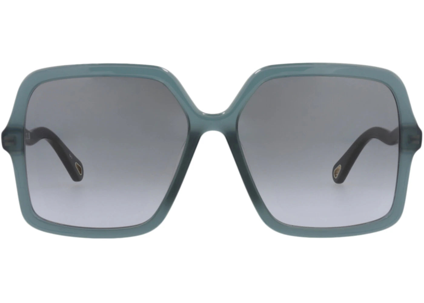 Chloe Square-Frame Recycled Acetate Sunglasses Blue Blue Grey (CH0086SA-30012858-008)