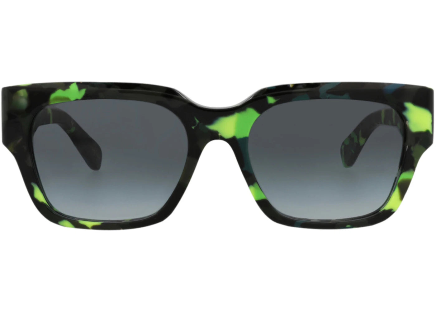 Chloe Square-Frame Recycled Acetate Sunglasses Green Green Grey (CH0190S-30014666-005)