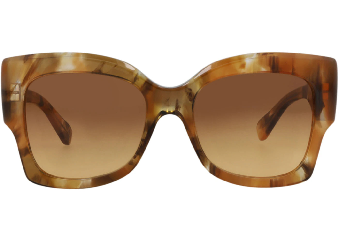 Chloe Square-Frame Recycled Acetate Sunglasses Havana Havana Brown (CH0252S-30015701-008)