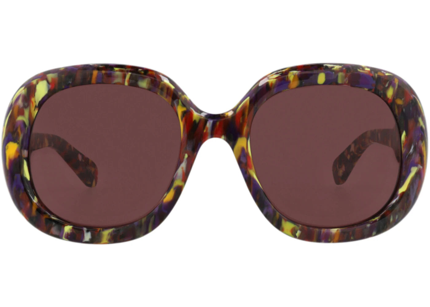 Chloe Square-Frame Recycled Acetate Sunglasses Violet Violet Violet (CH0153S-30014078-012)